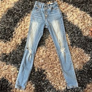 Old navy girls rockstar jeans